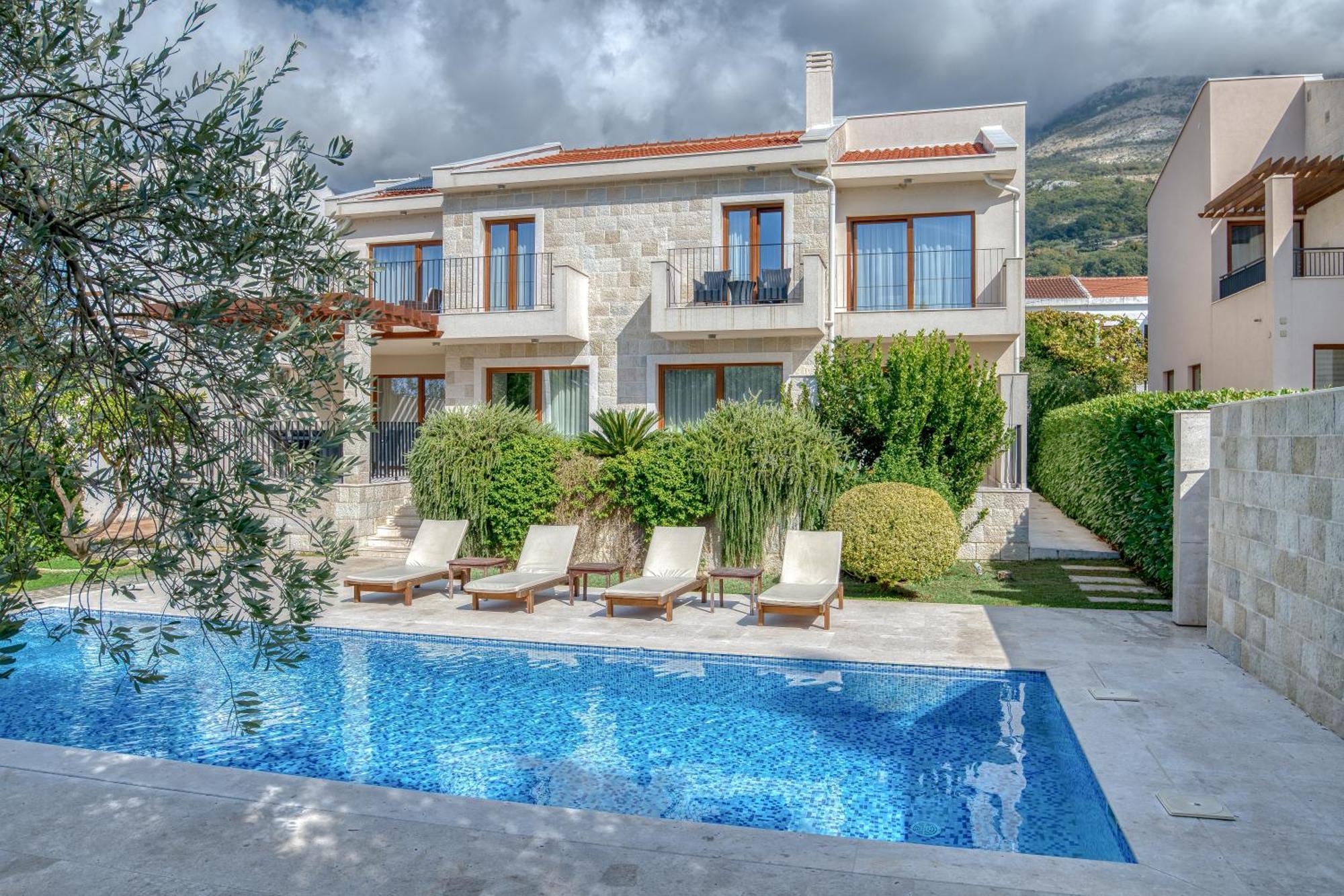 Villa Zen Port Petrovac Kültér fotó
