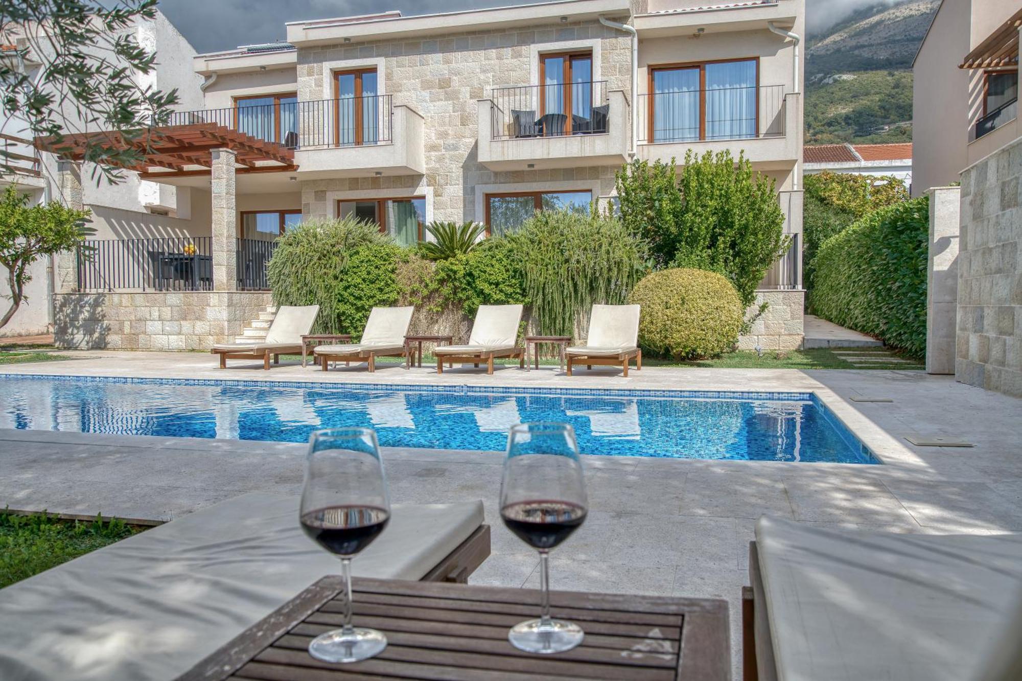 Villa Zen Port Petrovac Kültér fotó